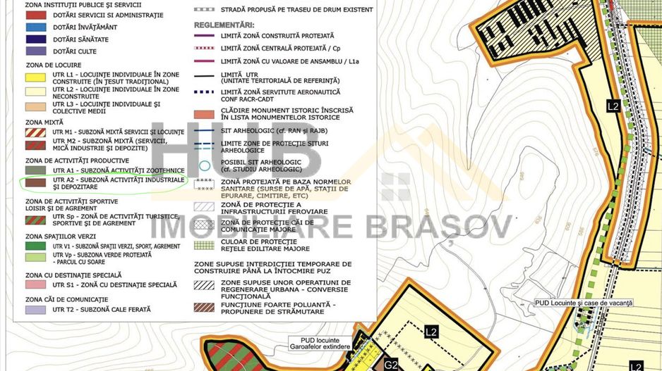 Teren Industrial Codlea | 22.500mp Necesar PUZ - Poză 8