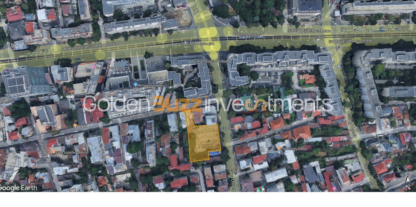 Teren 2.500 m² cu dublă deschidere – Calea Dorobanți - Poză 3