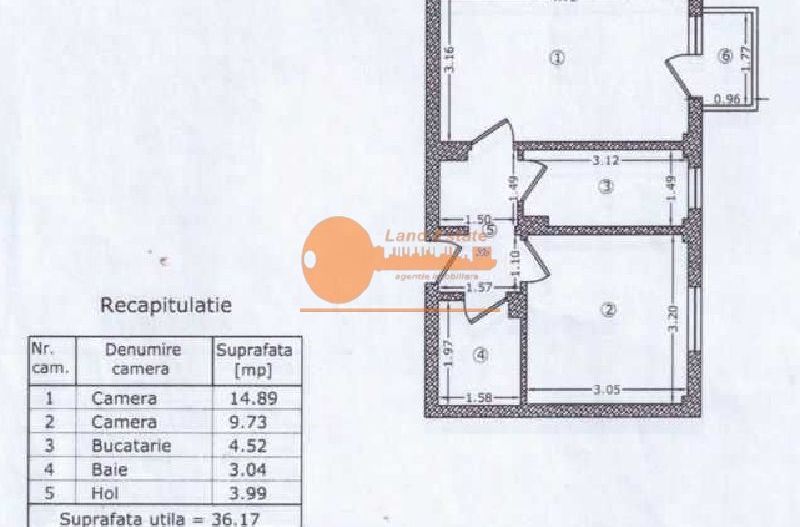 Apartament 2 camere – Drumul Taberei - Schiță 8
