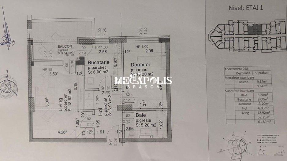 Apartament 2 camere | 52 mp | Decomandat | Etaj intermediar | Vivamus - Poză 6