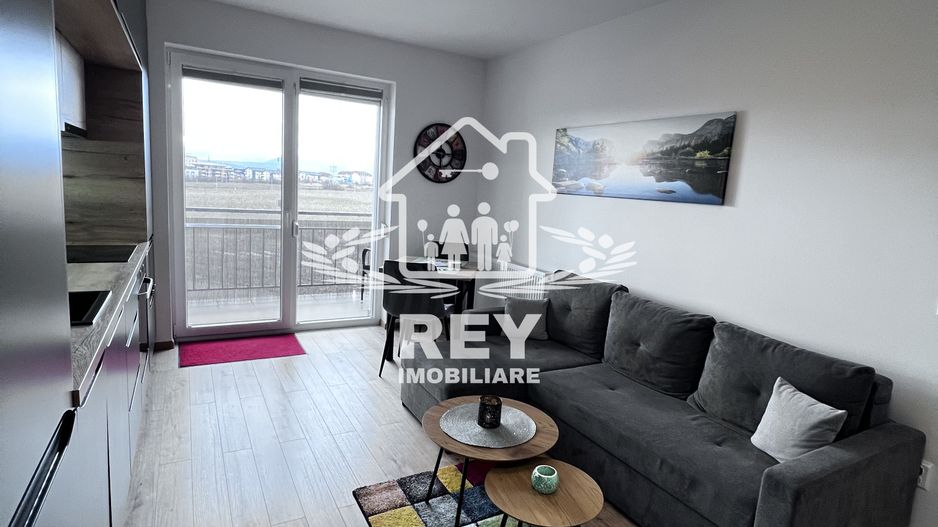 Apartament 2 camere premium, mobilat complet, vedere munți | Turnișor, Sibiu - Poză 12