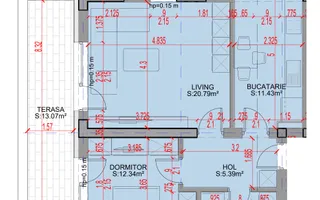 2 Camere Decomandat | Theodor Pallady | Direct Dezvoltator | Comision 0% - Schiță 13