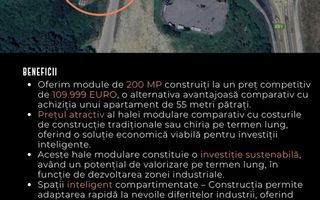 HALE INDUSTRIALE MODERNE ÎN PARCUL INDUSTRIAL SIBIU | 2200mp Teren 200mpu - Poză 8