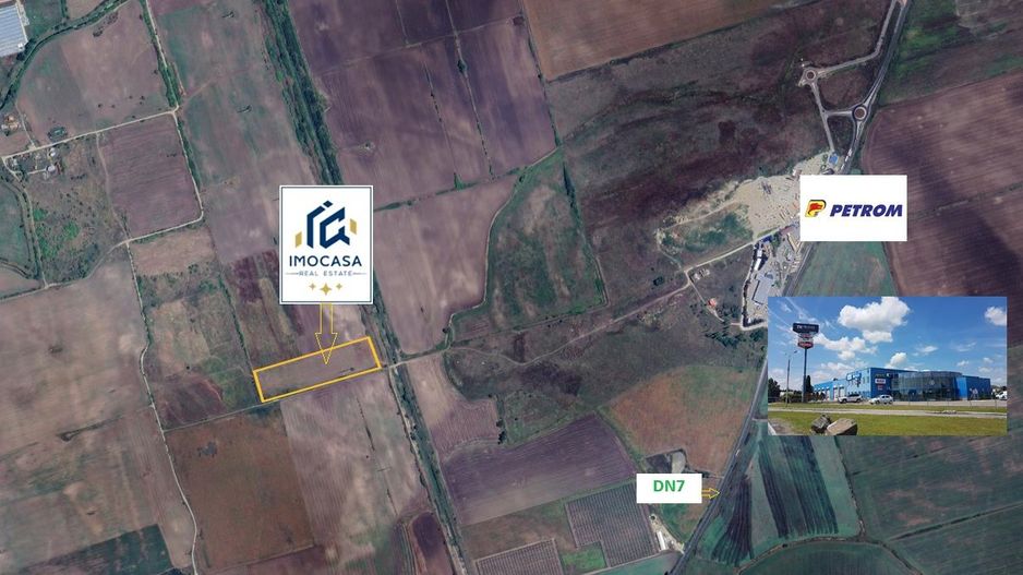 Teren Extravilan Agricol 2 ha locație în zona dezvoltare Arad - Poză 2