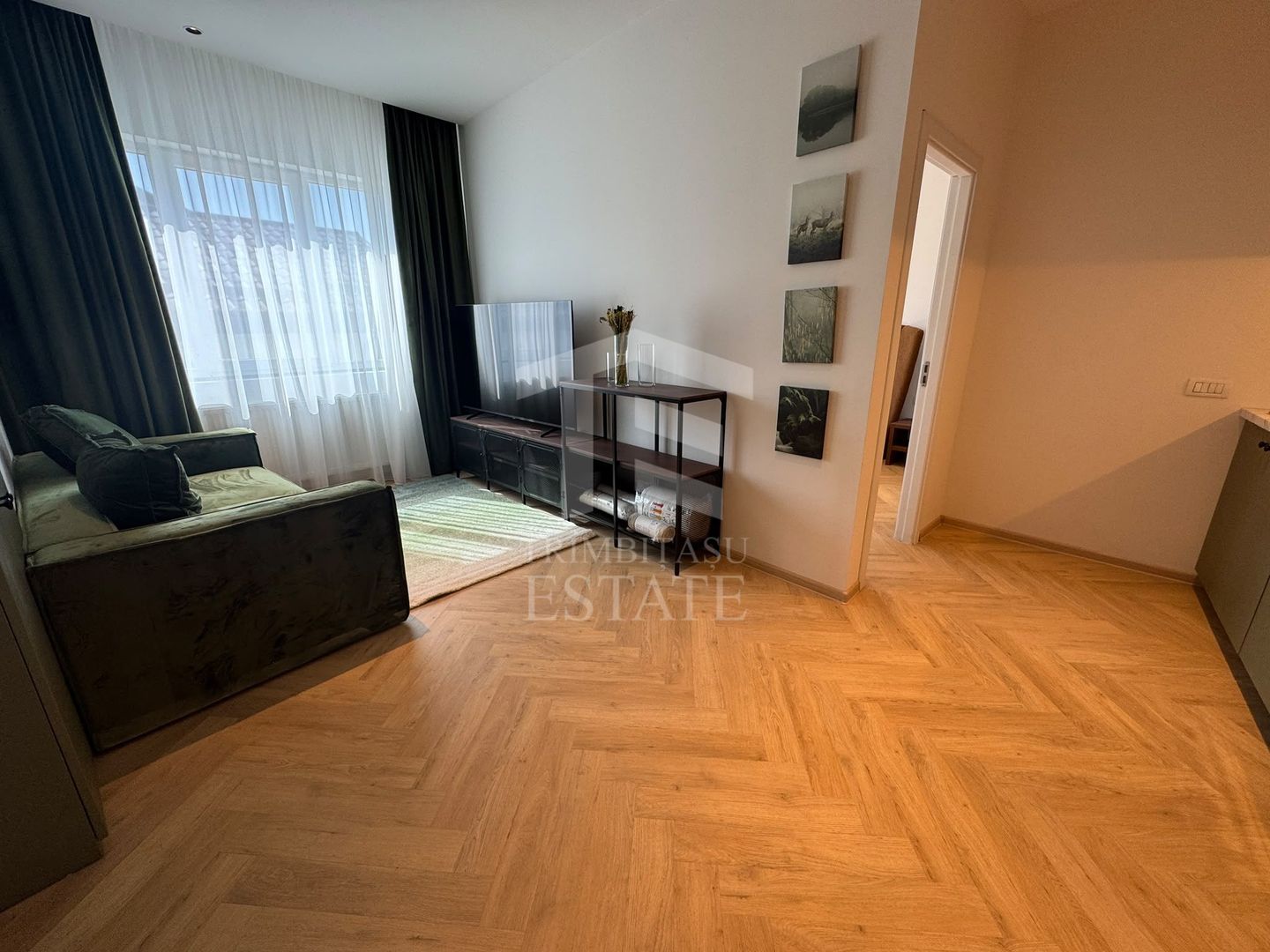 Voluntari - Craiovei 2 Camere Lux 1/1 36 mp Bloc 2025 Prima Inchiriere - Poză 1