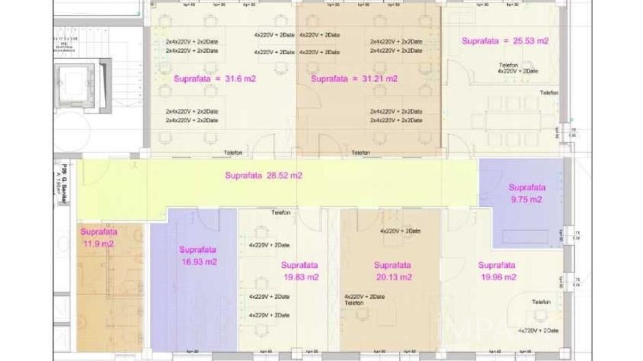 De închiriat spațiu de birouri premium – Calea Turzii - Poză 3