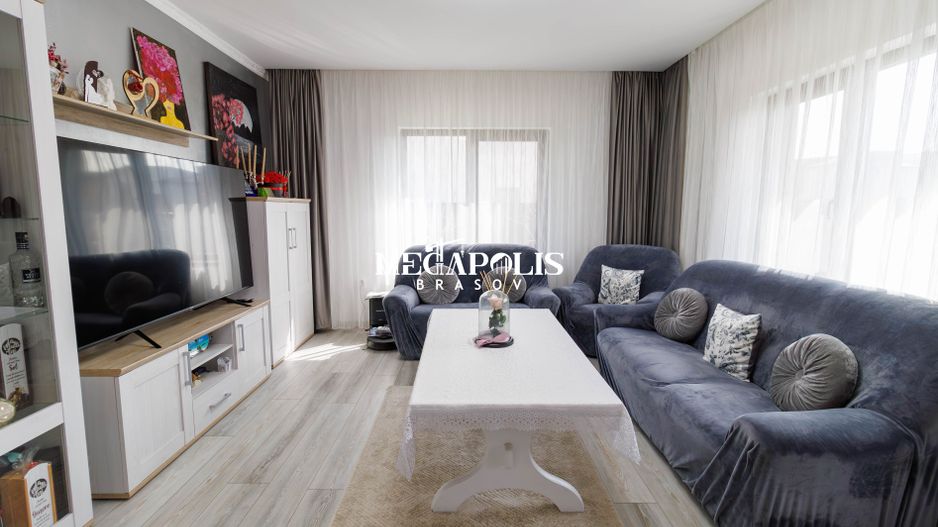 Casă spațioasă 4 dormitoare Sânpetru, 500 mp teren, mobilată complet - Poză 4