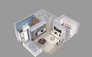 Vânzare apartament cu 3 camere, Meraki Resort & Spa - Schiță 9