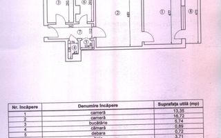 Tineretului Cantemir 2 Camere Modern - Schiță 11