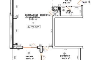 Apartament 2 camere - bloc nou - MONARCH - Poză 9