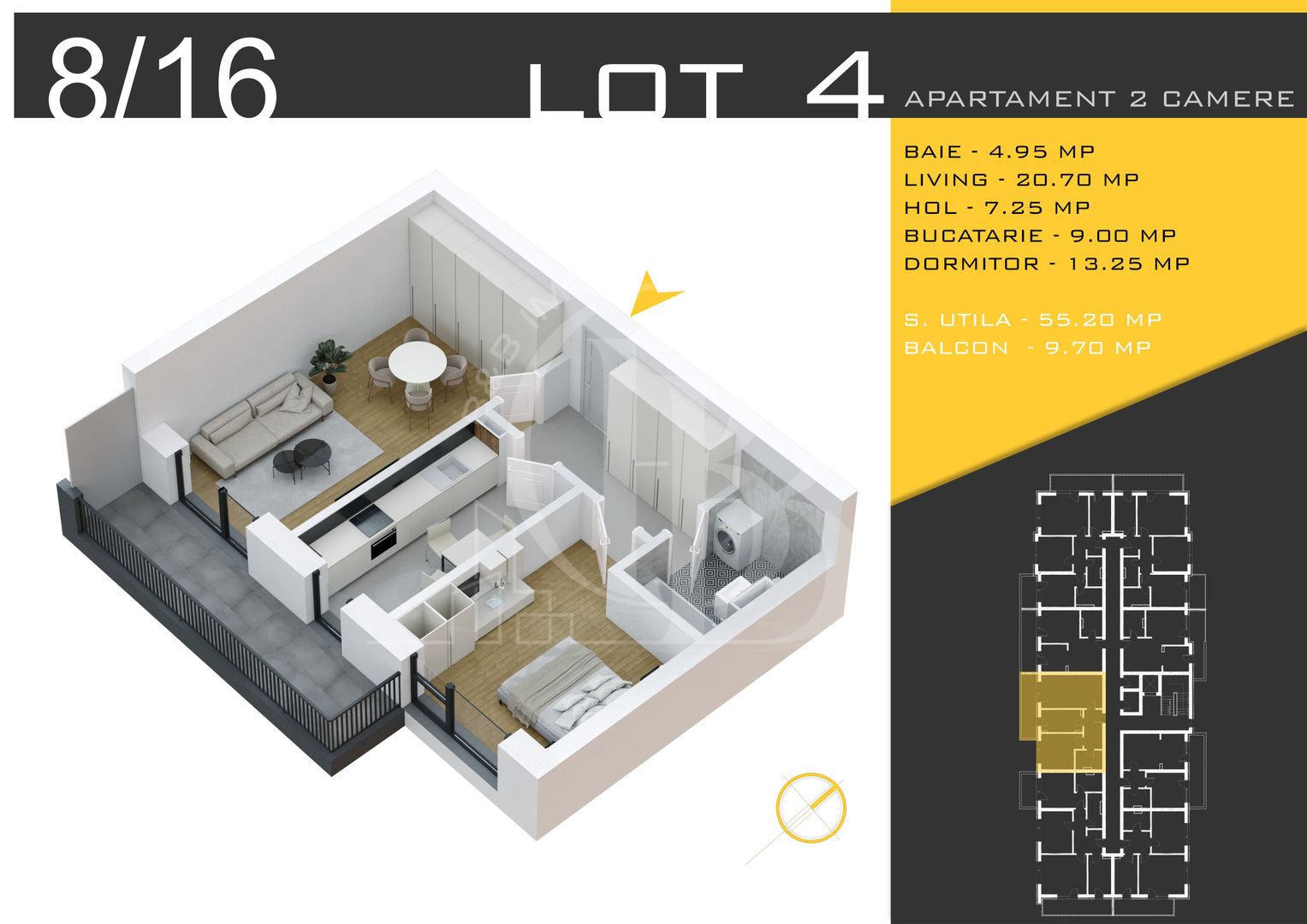 2 camere  Titan Pallady  Metrou Nicolae Teclu - Schiță 11