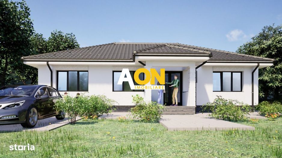 Casă cu 4 camere la roșu, teren 637 mp, toate utilitățile, Micești - Poză 1