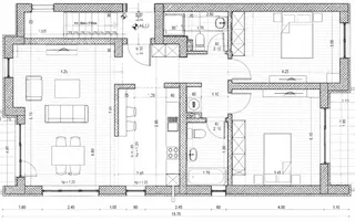 Apartament 3 camere | 79 mp utili | Etaj 2 | Octavian Goga, Șelimbăr | Clasa A | - Schiță 21