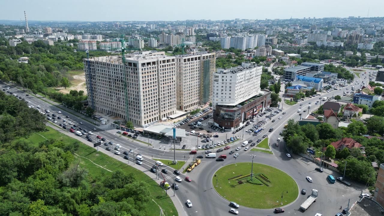Vânzare, apartament, 3 camere, bd. Renașterii Naționale, Râșcani - Poză 1
