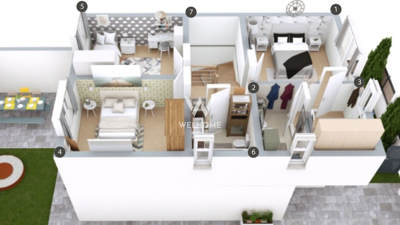 Casa la CHEIE cu TEREN 532 mp si PIVNITA in Cristian-Sibiu - Schiță 9