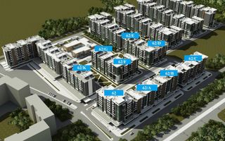 Vânzare, apartament, 2 camere, bulevardul Dacia, Botanica - Poză 3