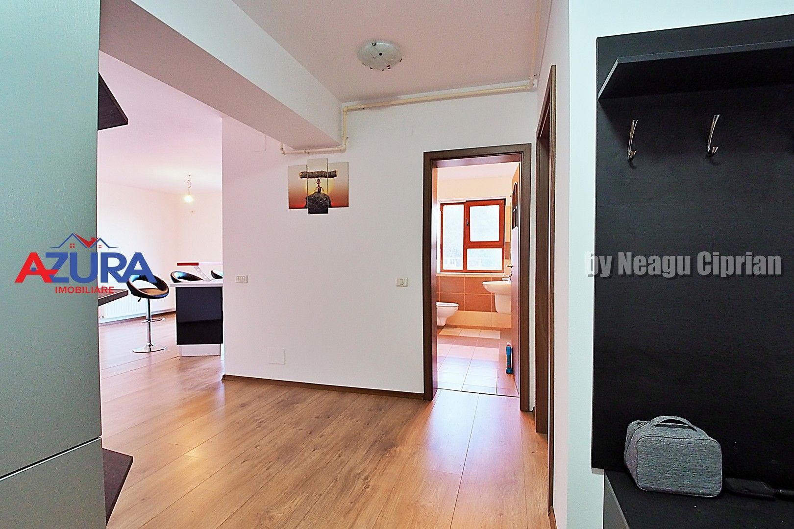 AZURA Imobiliare - Ap 3 camere + Garaj, Et 3, ULTRACENTRAL, Bloc Nou - Poză 24