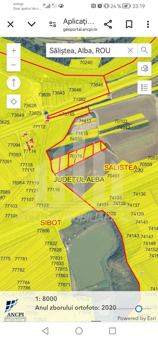 Teren agricol de vanzare, Salistea - Schiță 4