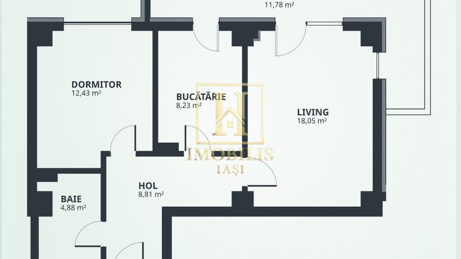 Complex Rezidential Tatarasi! Apartament cu 2 camere, D., 65.8mp utili - Poză 5