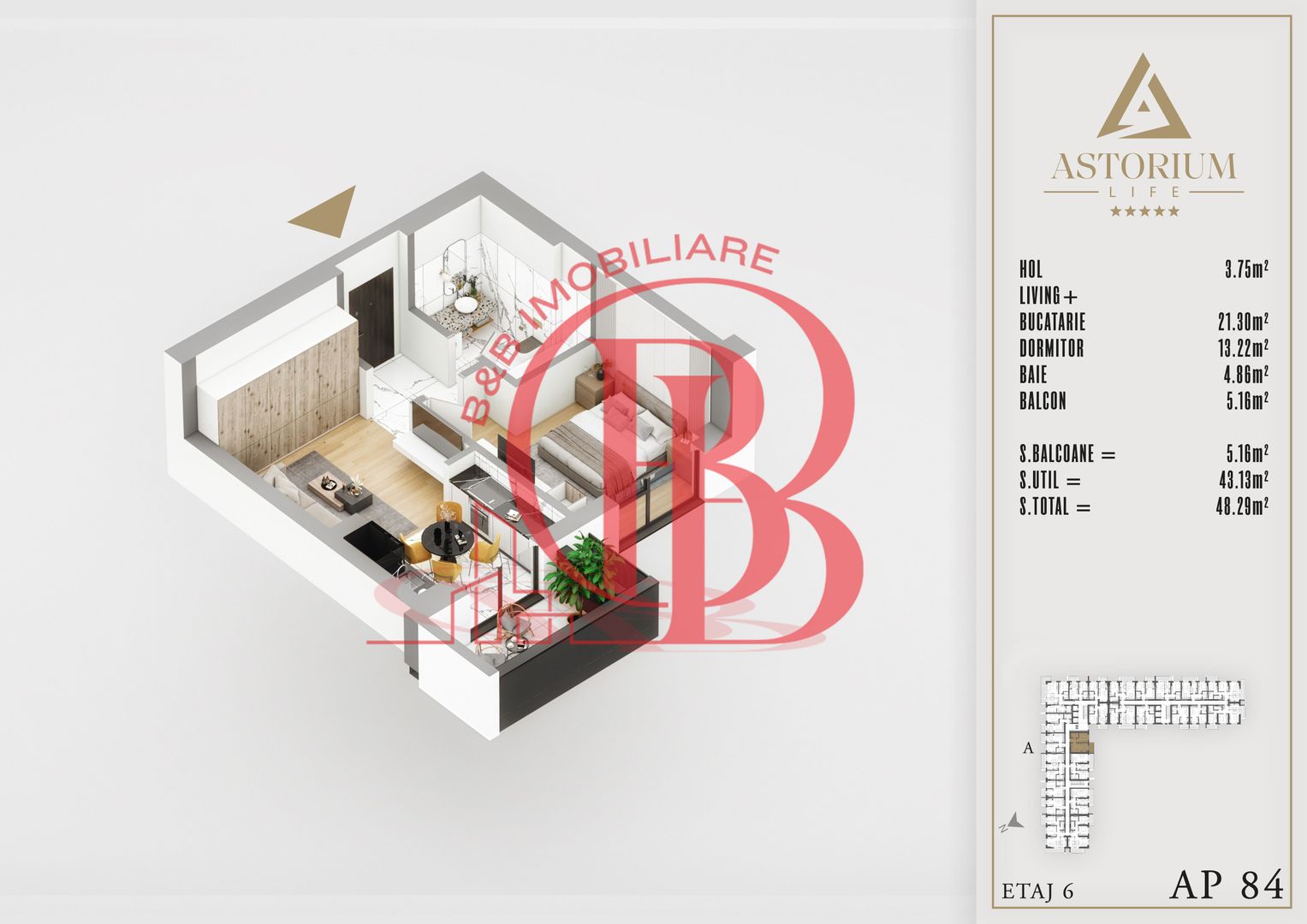 2 camere FINALIZAT  proiect premium titan pallady - Schiță 6