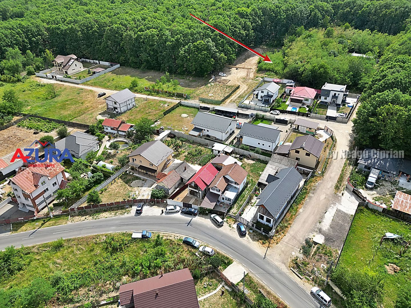 AZURA Imobiliare - Vanzare teren Hintesti, langa padure, 300m din DN - Poză 20