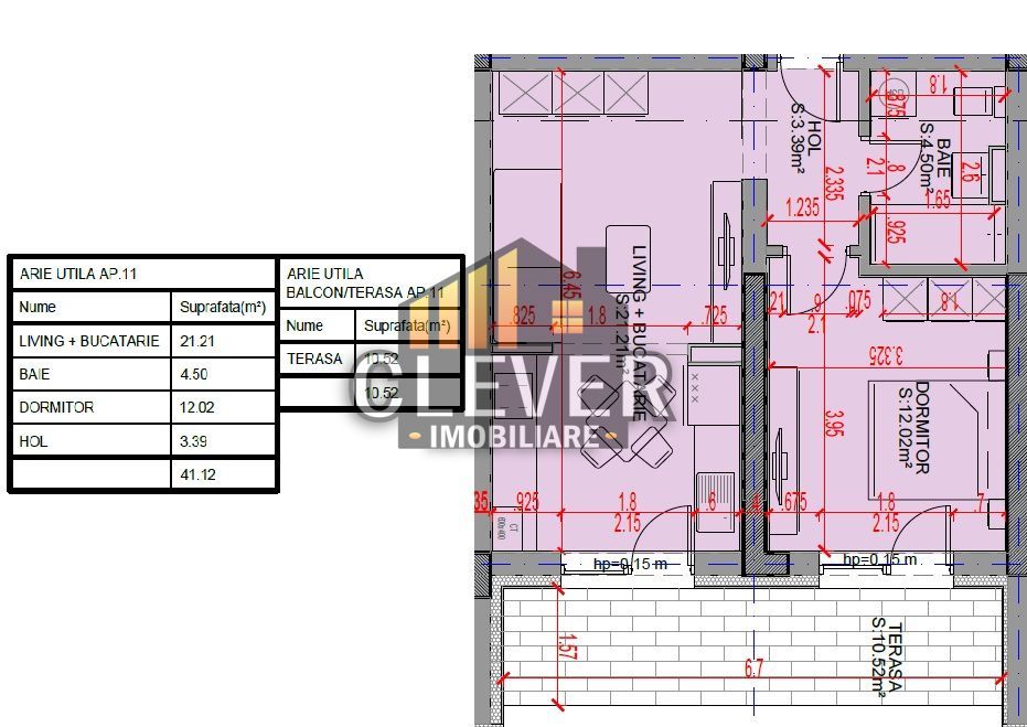 Apartament 2 camere 51 mp Pallady,  Parcare gratis, Comision 0% - Poză 4