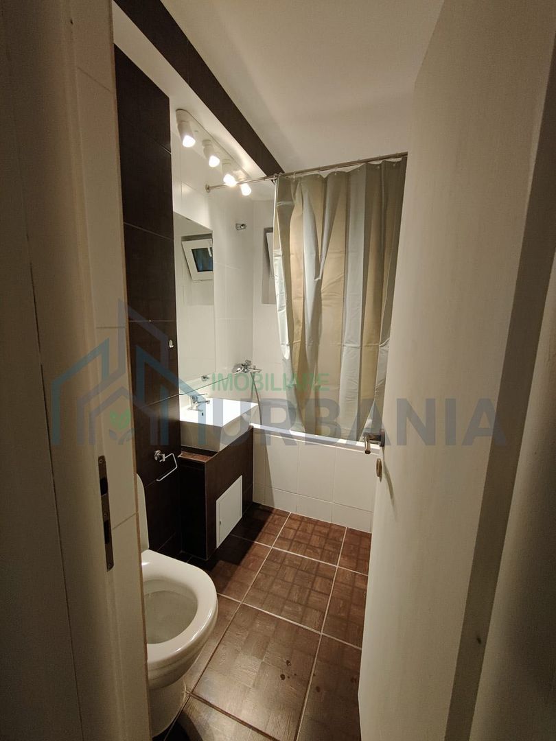 Apartament de inchiriat in Copou, Iasi – 1 dormitor, living open space, mobilat - Poză 4