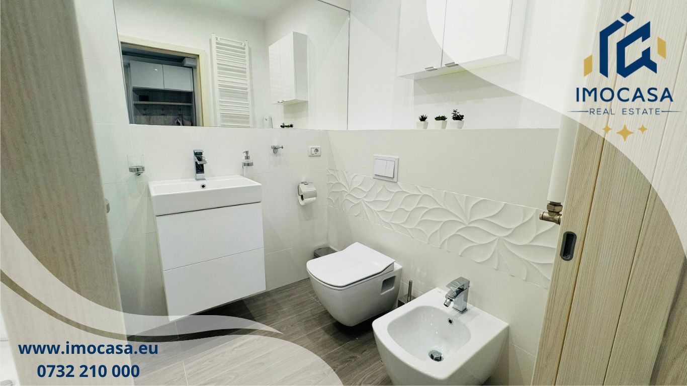 De închiriat Apartament lux openspace 2 dorm, 2 băi, 2 balcon, parcare - Poză 13