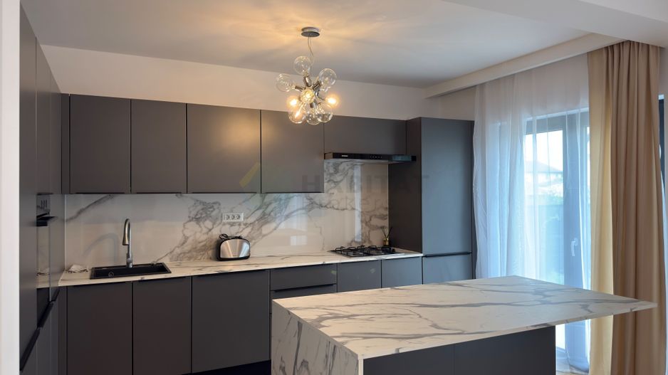 Vilă modernă cu 5 camere de închiriat în Corbeanca - Poză 2