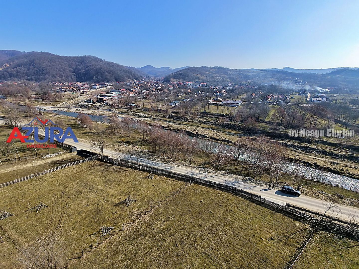 Teren 2500 mp în natură, Valea Bratia, priveliște spre munți - Poză 5