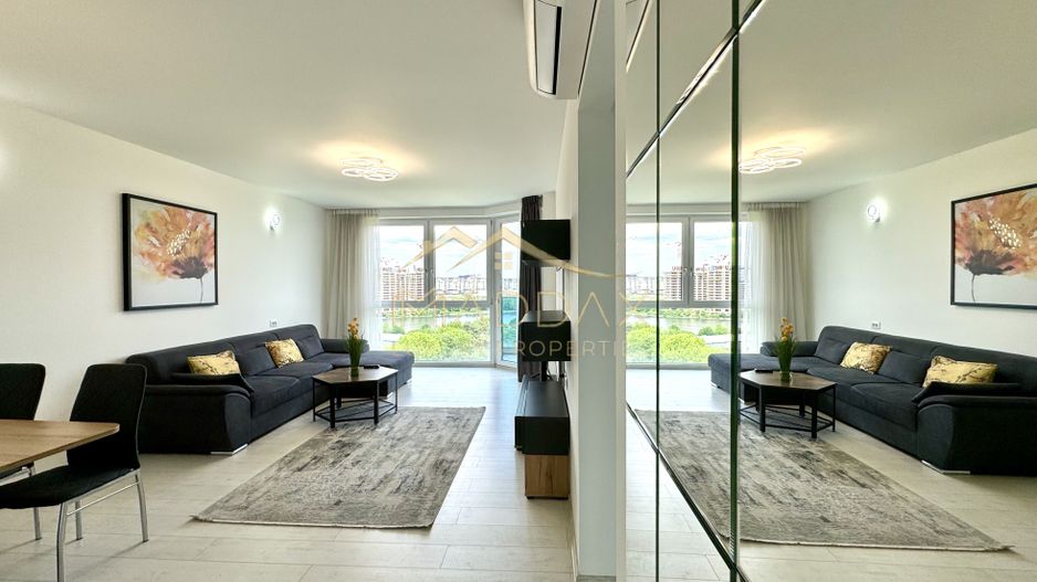 Apartament cu 2 camere ***LUX*** Fully Furnished// Floreasca - Amazing Lake View - Poză 3