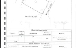Teren intravilan Hlincea Mănăstirea Cetățuia 658 mp | 2 deschideri - Poză 3