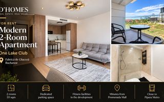For Rent | Premium 2-Room Apartment | 55 sqm | One Lake Club - Poză 1