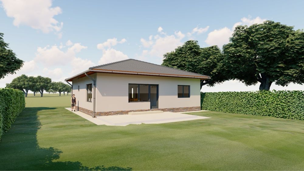 BRASADAS vinde casa NOUA 3 dormitoare 92mp MARTINESTI. - Poză 3