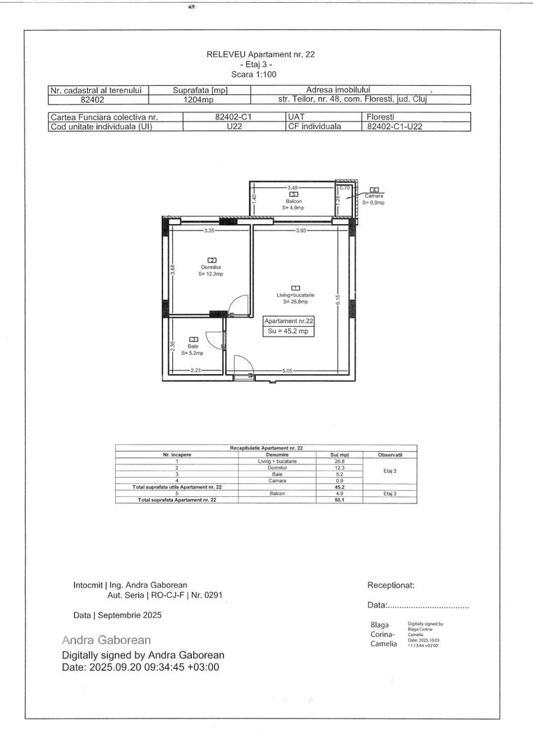 Ap 22 Teilor Residence - 2 camere - Poză 24