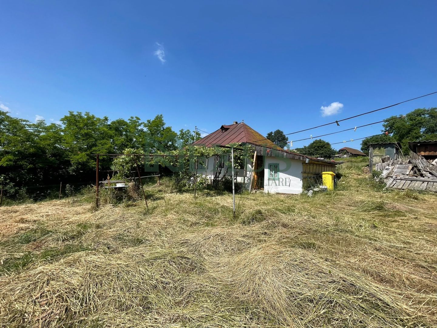 Casă bătrânească cu teren de 3.200 mp în Hertioana de Jos, jud.Bacău - Poză 3