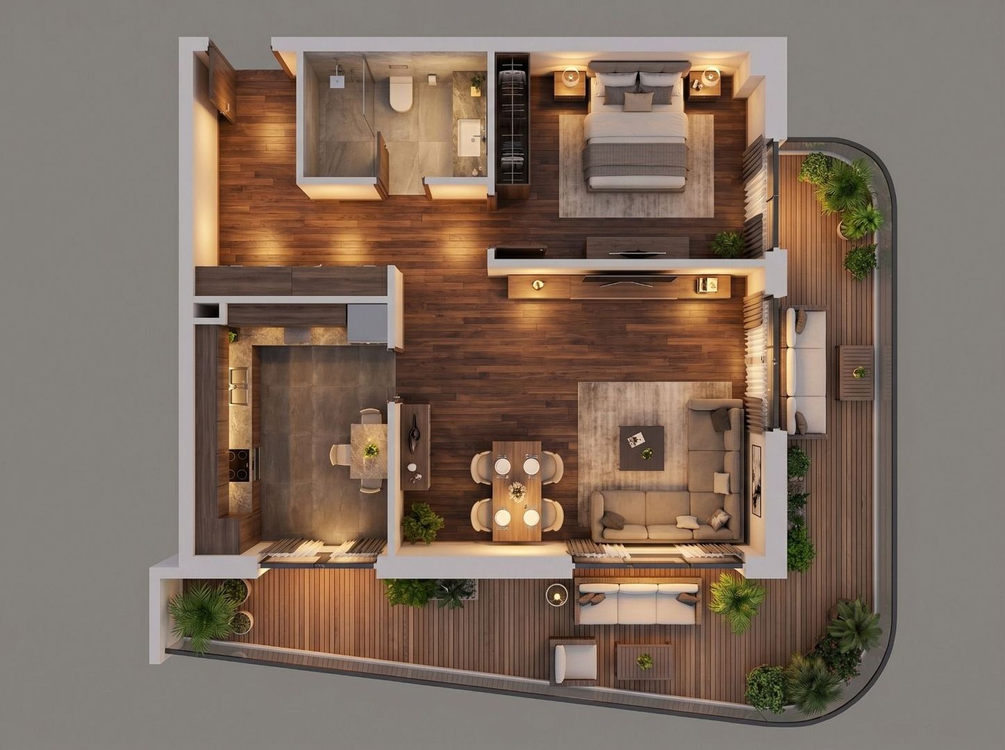 Studio Dublu- One Lake District Apartments- Loc parcare inclus - Poză 6