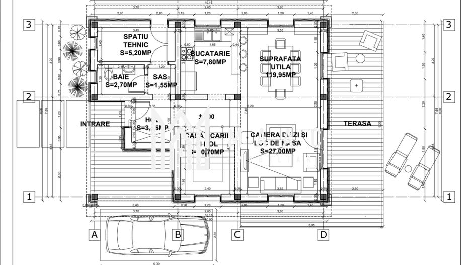 Casă individuală 4 camere | 120 mp utili | Teren 470 mp | Pompă de căldură - Poză 17