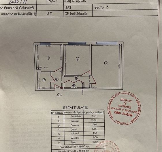 Apartament 2 camere – Ozana – Sector 3, București - Poză 2