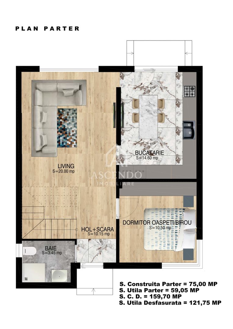 Casă 5 camere în complex privat Bragadiru | Curte și 2 parcări - Poză 23