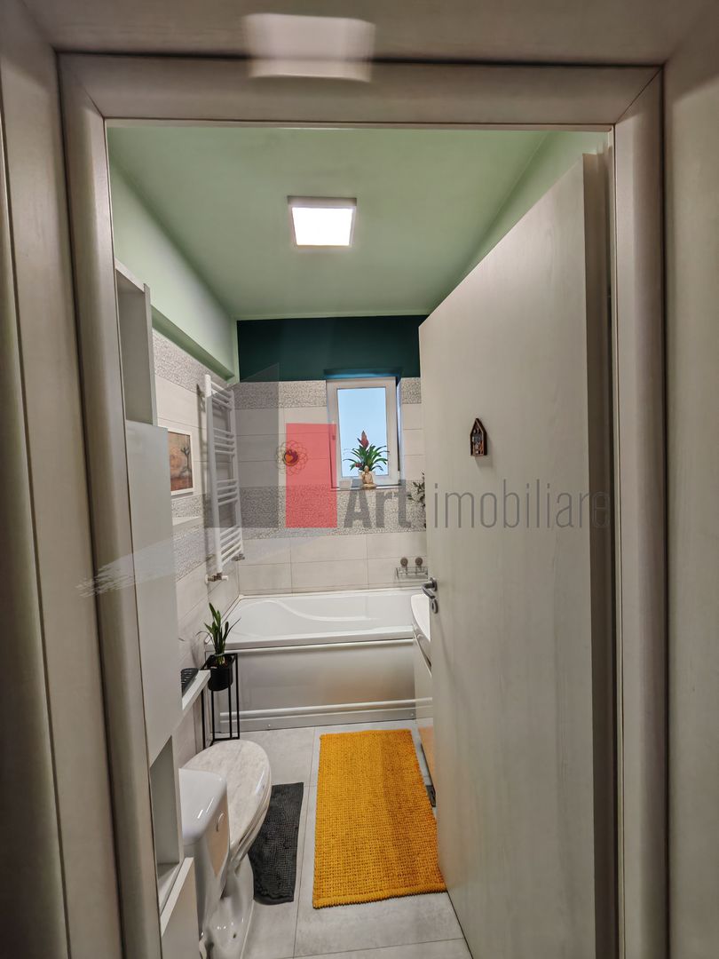 Apartament cu doua camere de vanzare -Pacii-cu centrala-mobilat si utilat - Poză 10