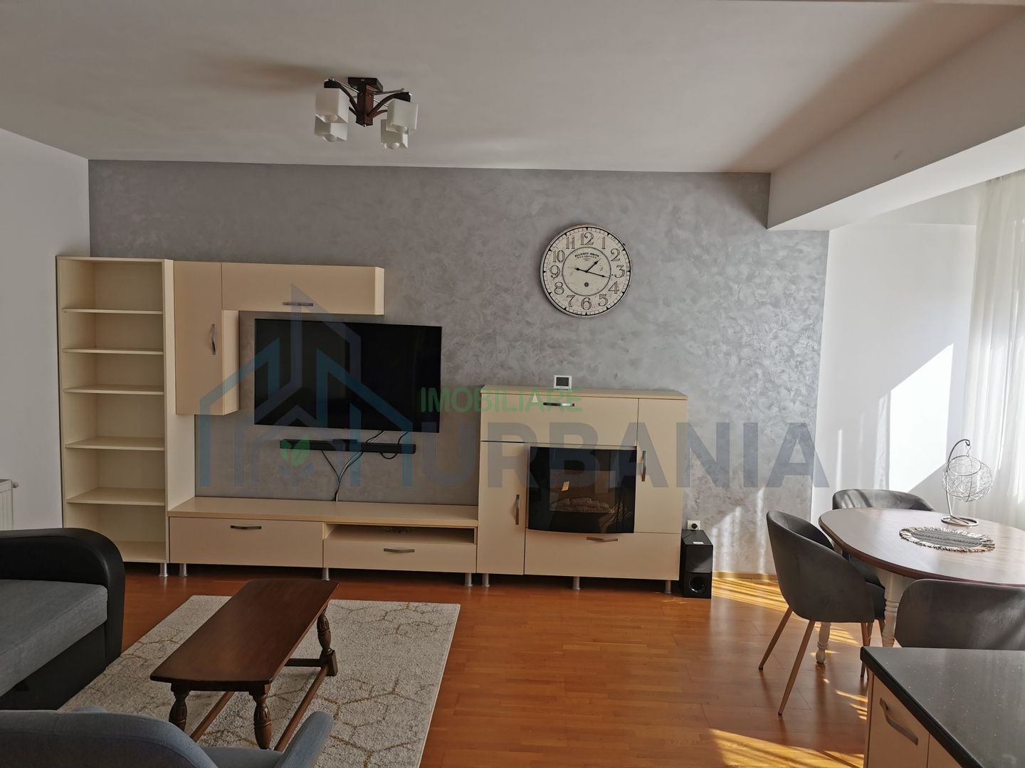 Apartament 3 camere de vanzare, Valea Lupului, strada Luminii, etaj 1, mobilat si utilat - Poză 3