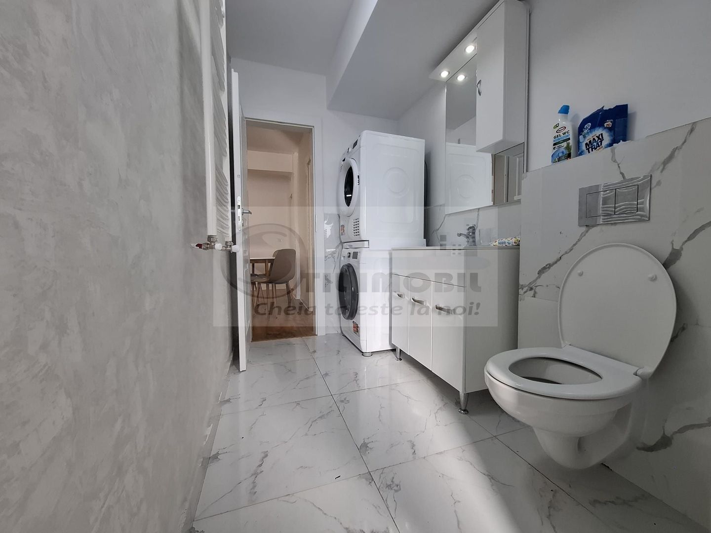 Liber, mobilat, de vanzare apartament 2 camere mobilat, Cug Pepiniera - Poză 15