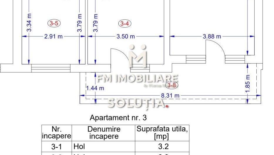 Apartament 3 camere, Salciei, 2 locuri de parcare! - Poză 15