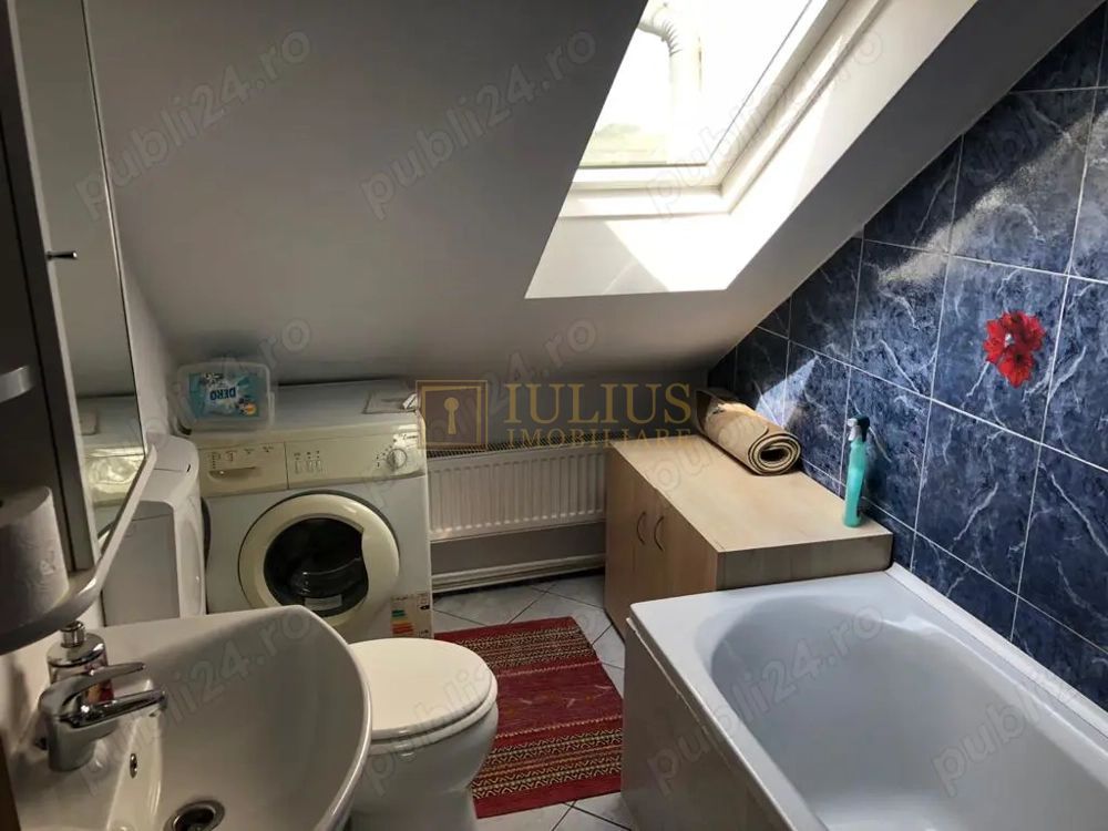 Piata verde, mansarda cu 2 camere, centrala proprie. - Poză 9