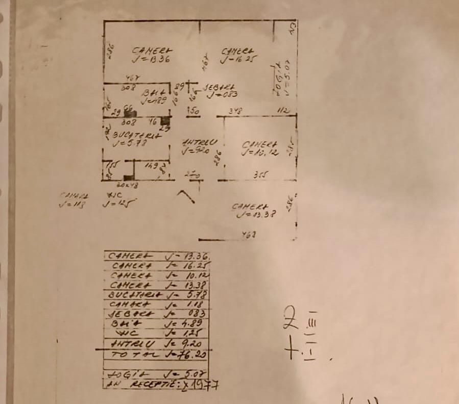 Apartament 4 camere Manastur 77mp etaj 2 - Poză 10