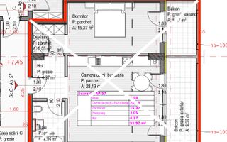 APARTAMENT DE VANZARE 2 CAMERE DECOMANDAT TERASA+BALCON SOPOR - Poză 7