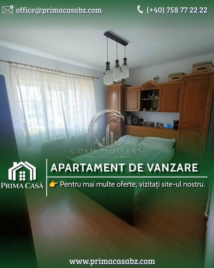 Apartament cu 3 camere zona Pod etaj 2 din 4 confort 1 cu imbunatatiri - Poză 1