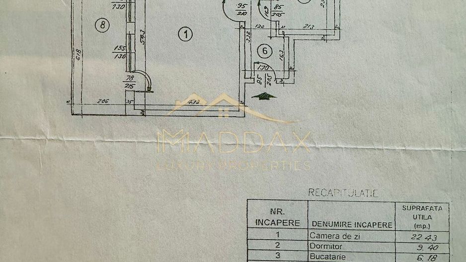 Apartament cu 2 camere // 67mp // Calea Dorobantilor - Schiță 37