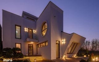 Casa in sistem smart home pe malul lacului Buftea de inchiriat - Poză 1